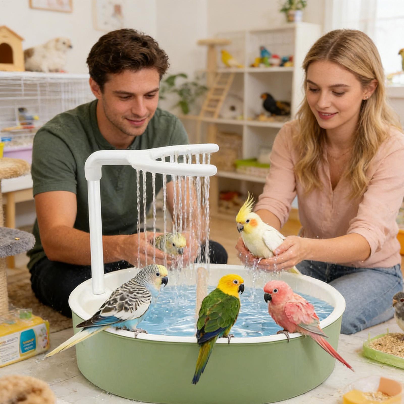 Automatyczna kąpiel dla ptaków – Bird Cage Parrot recenzja i cena